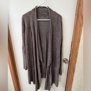 Barefoot Dreams Cozy Brown Cardigan